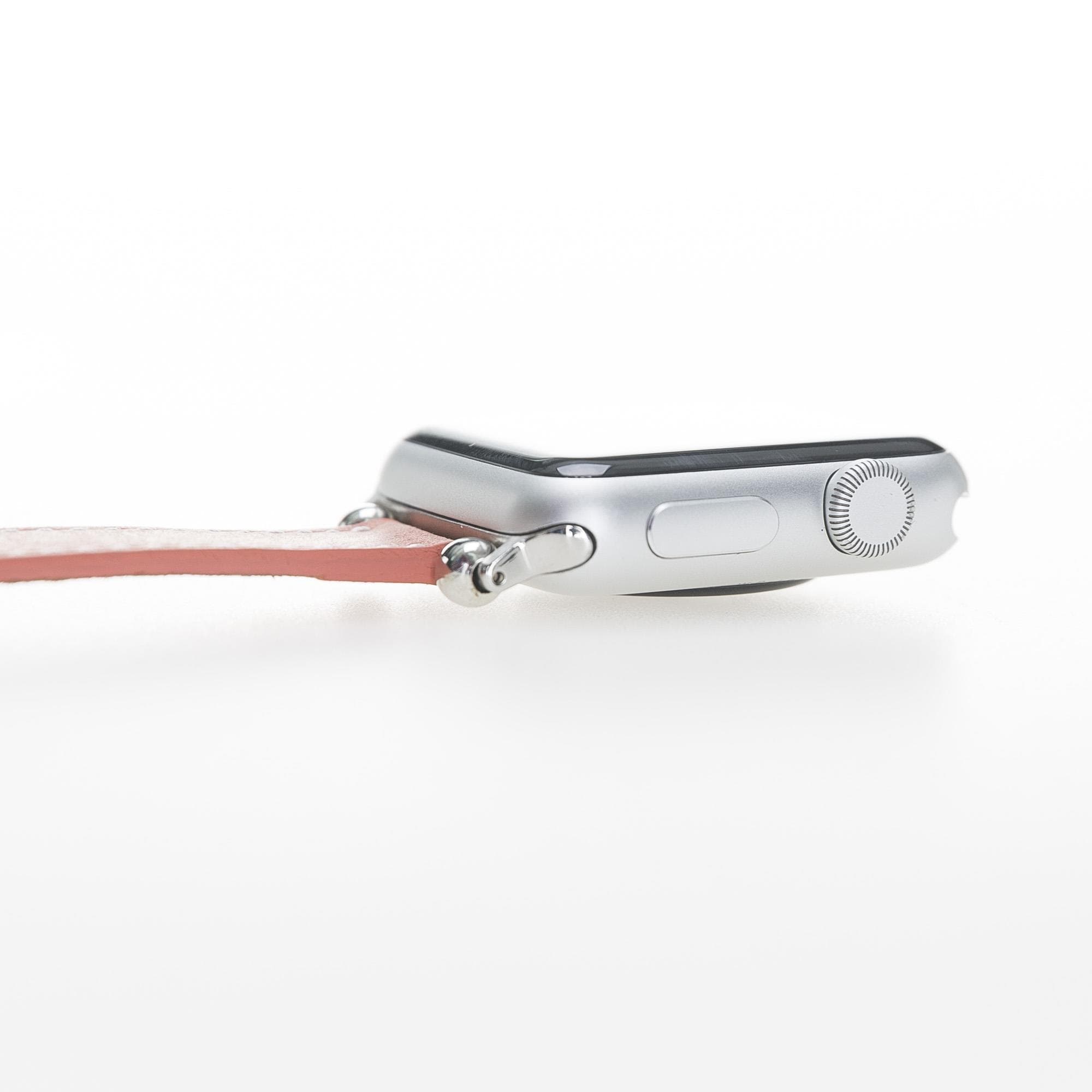 Seamy Leather Apple Watch Band