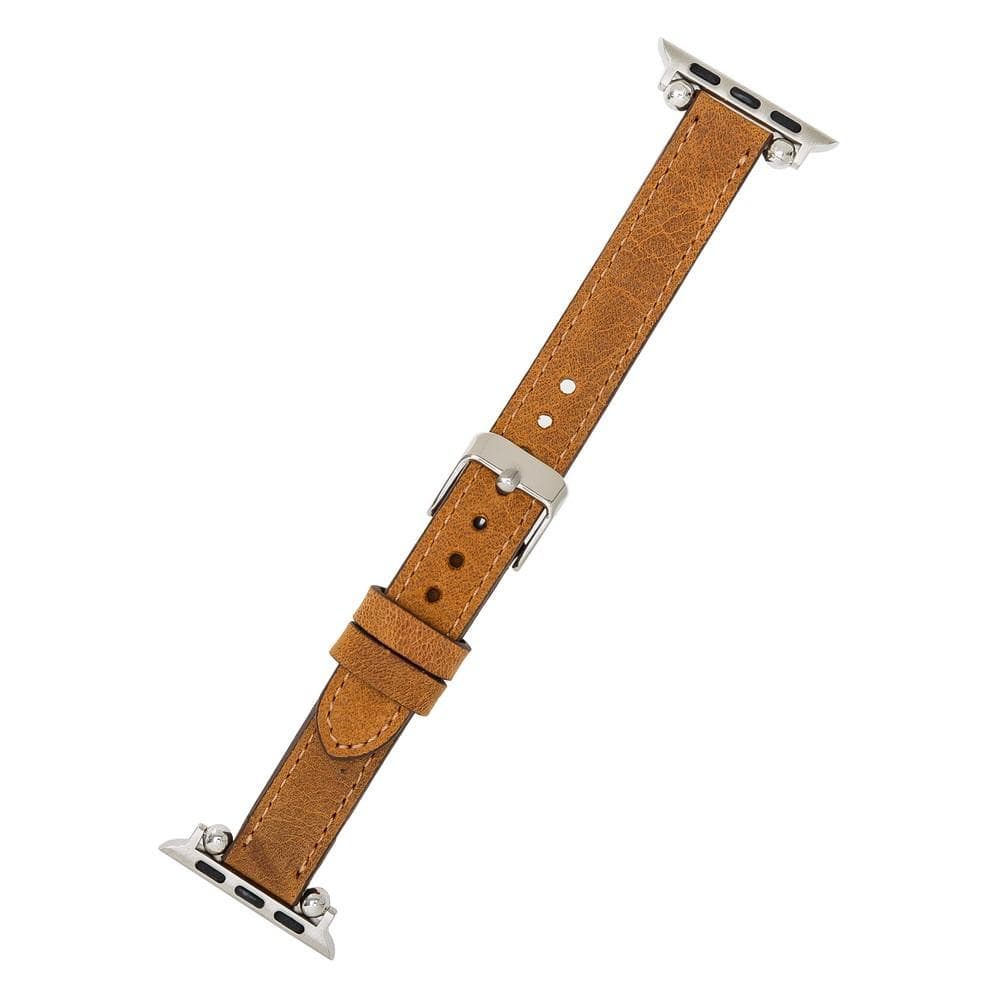 Seamy Leather Apple Watch Band