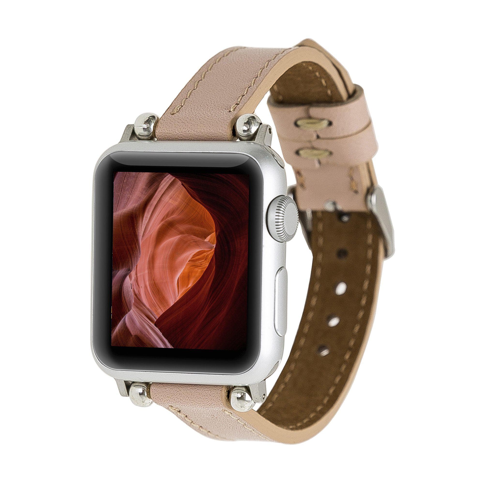 Seamy Leather Apple Watch Band