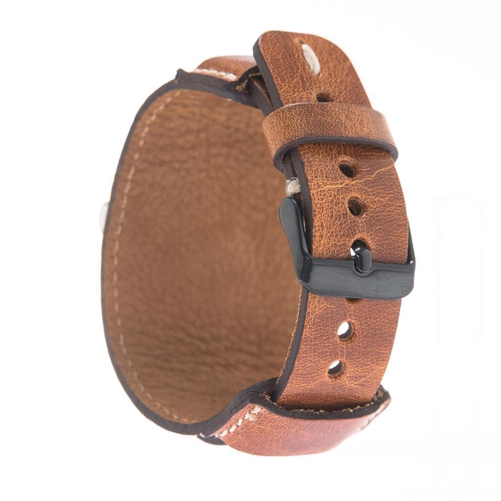 Pulsar Cuff Leather Apple Watch Band