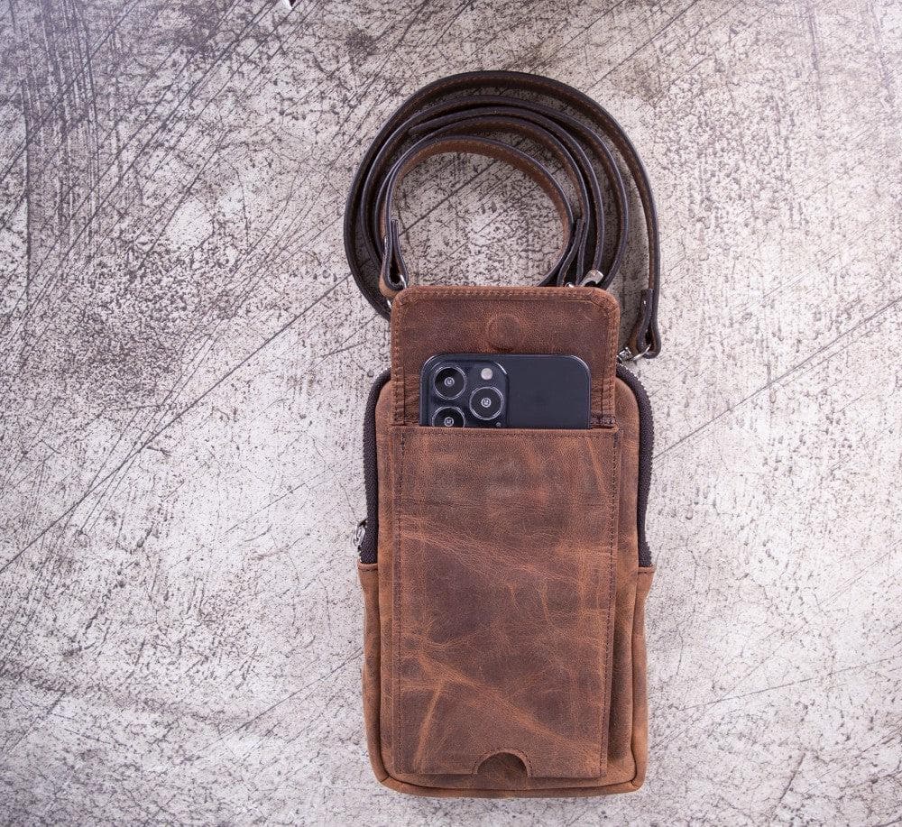Nino Leather Crossbody Bag