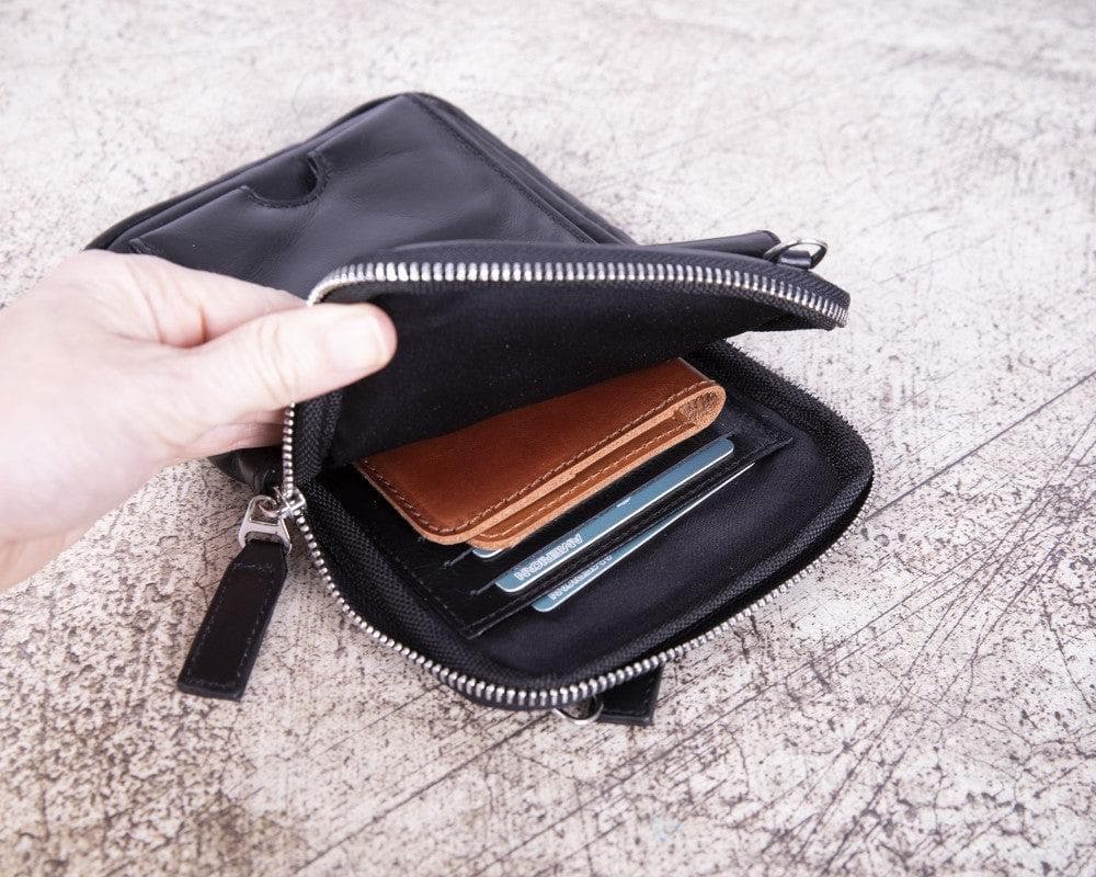 Nino Leather Crossbody Bag