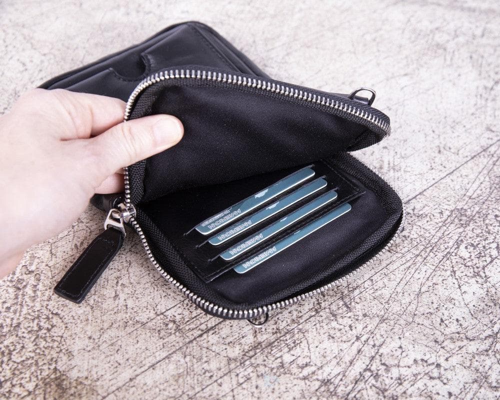 Nino Leather Crossbody Bag