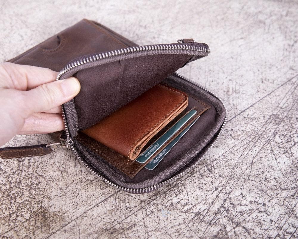 Nino Leather Crossbody Bag