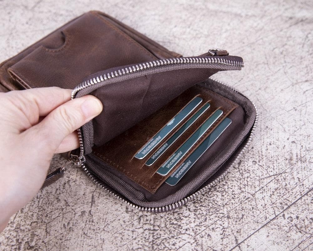 Nino Leather Crossbody Bag