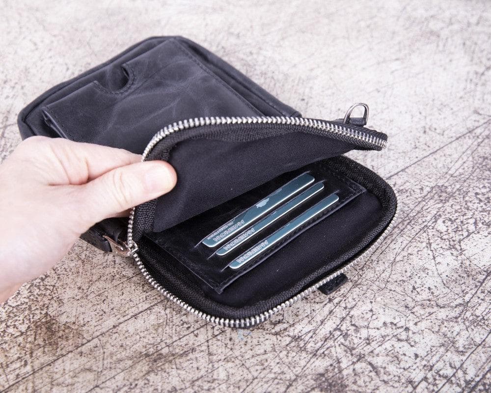 Nino Leather Crossbody Bag