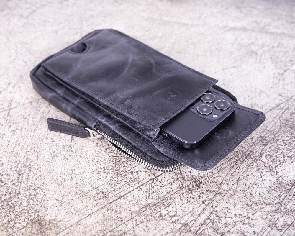 Nino Leather Crossbody Bag