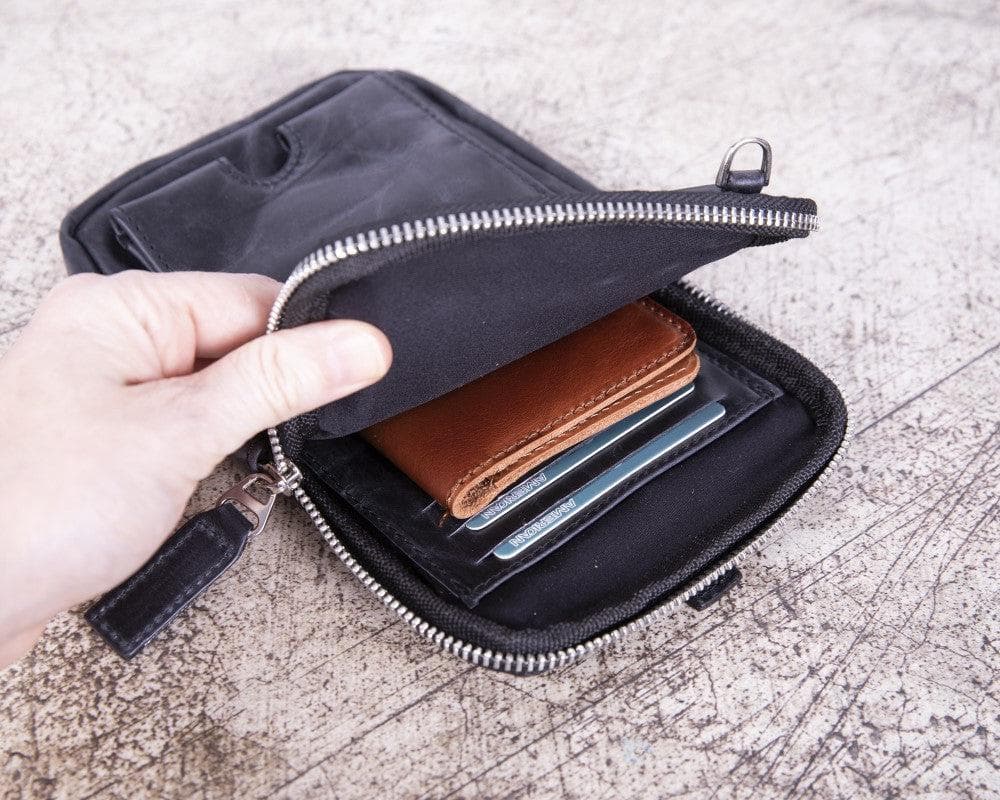 Nino Leather Crossbody Bag