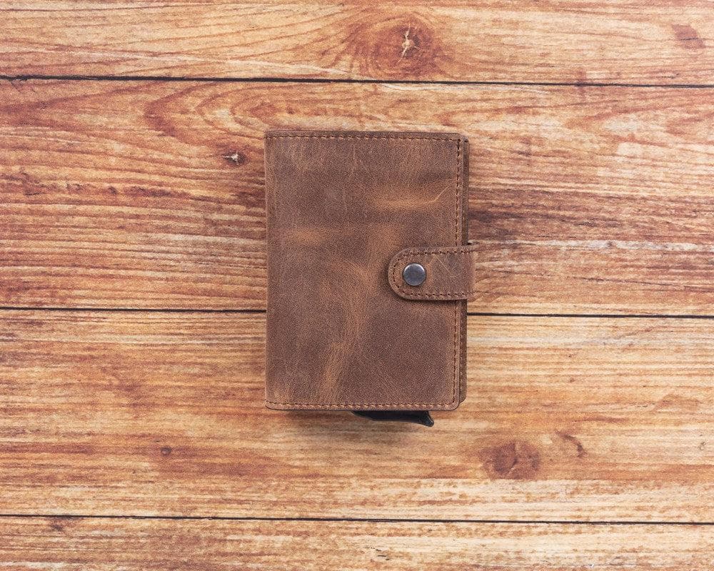 Palermo Leather Mechanical Card Holder