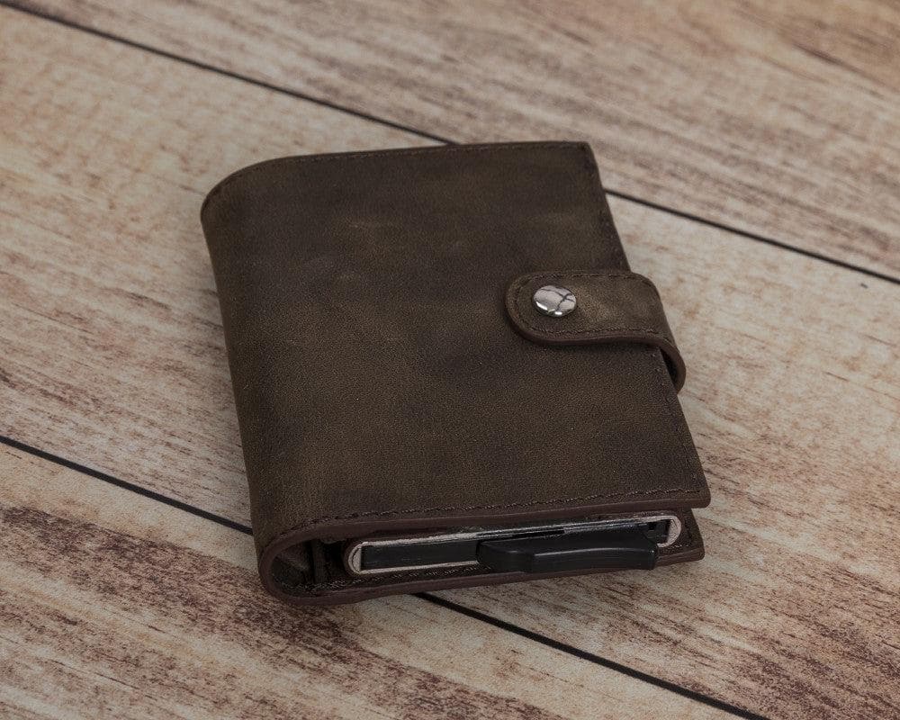 Palermo Leather Mechanical Card Holder
