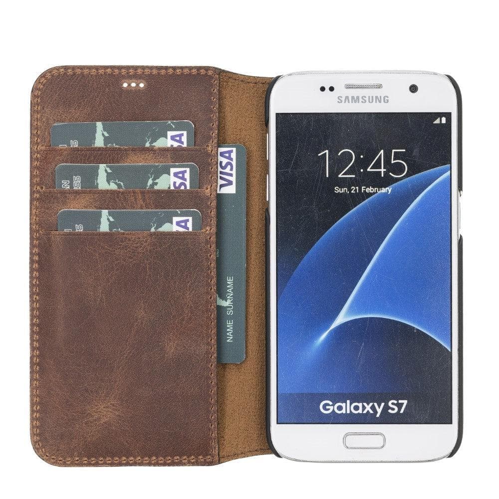 Wallet Case Samsung Galaxy S7 Leather Folio Case