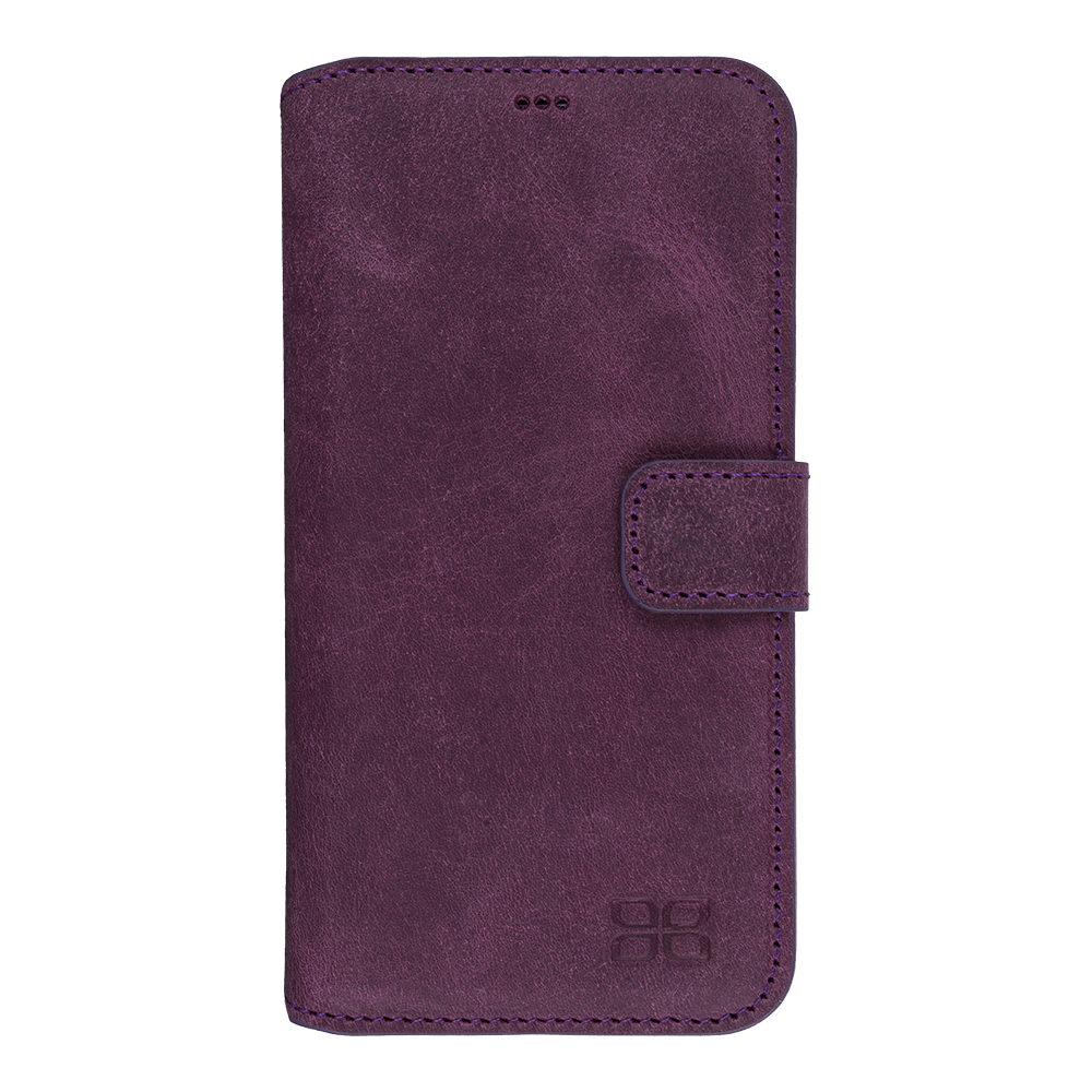 Wallet Case Samsung Galaxy S7 Leather Folio Case with Wrist Strap