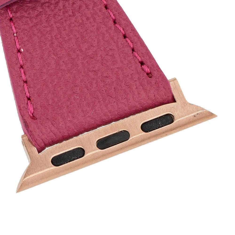 Slim Double Apple Watch Leather Band