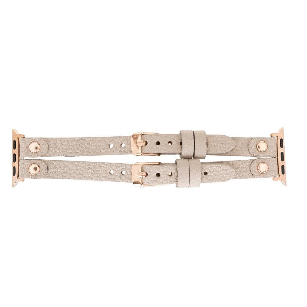 Ely Leather Apple Watch Double Band