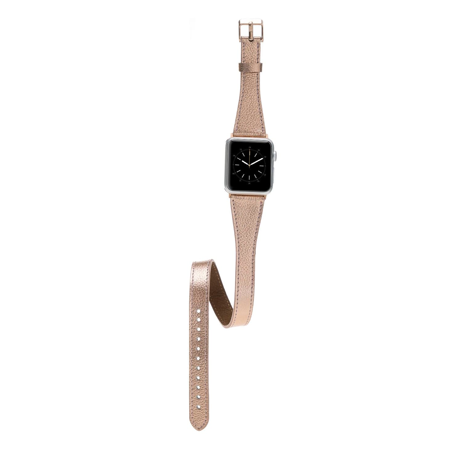 Quantum Slim Leather Double Tour  Apple Watch Band