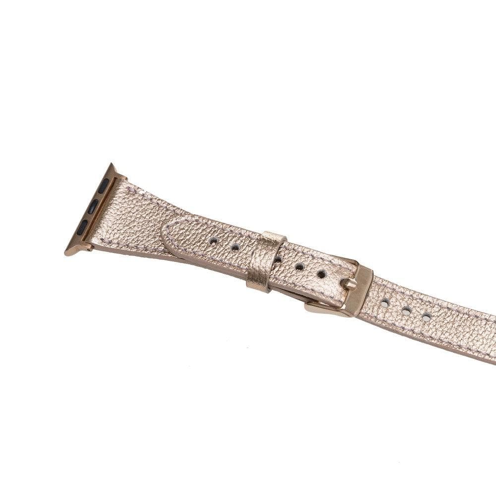 Quantum Slim Leather Double Tour  Apple Watch Band