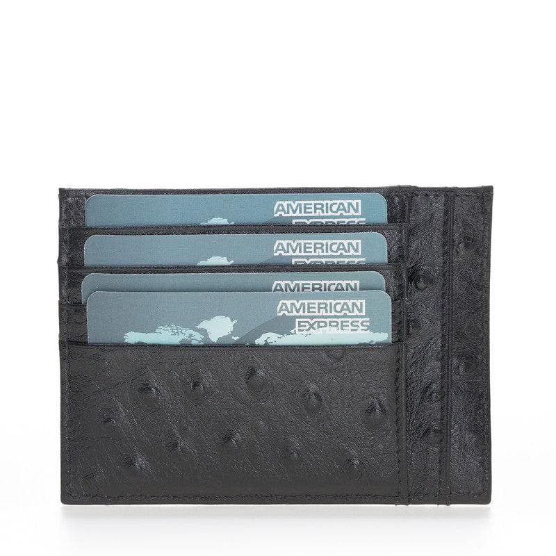 Zip Card Leather Holder