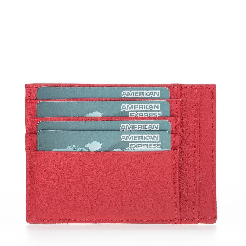 Zip Card Leather Holder