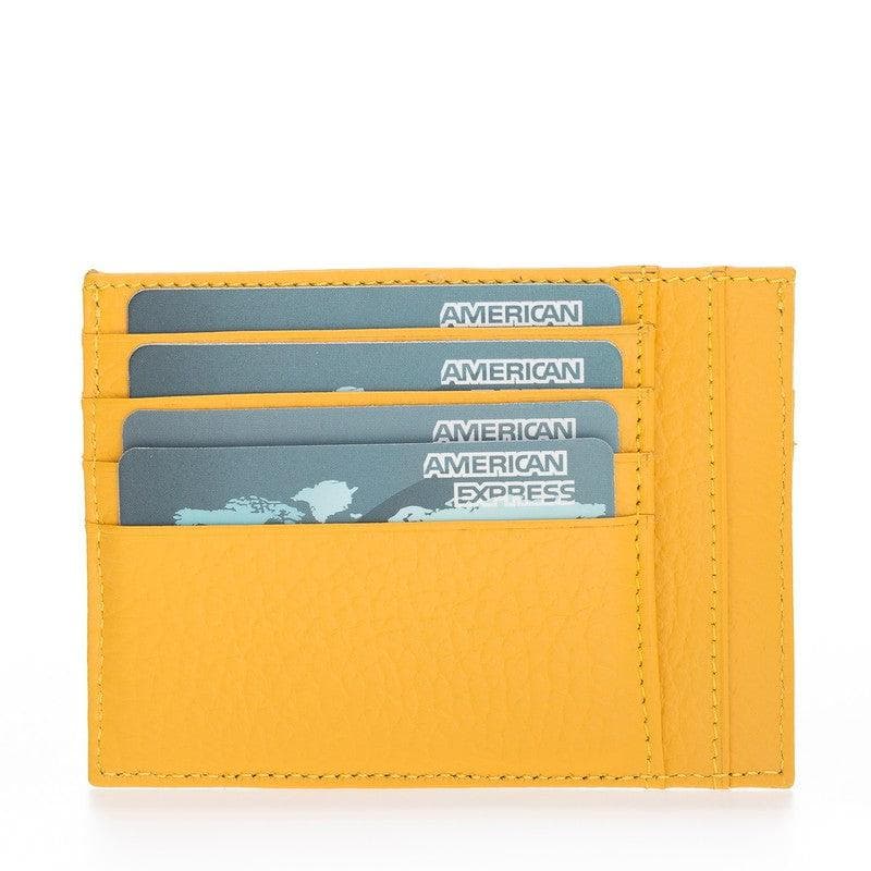 Zip Card Leather Holder