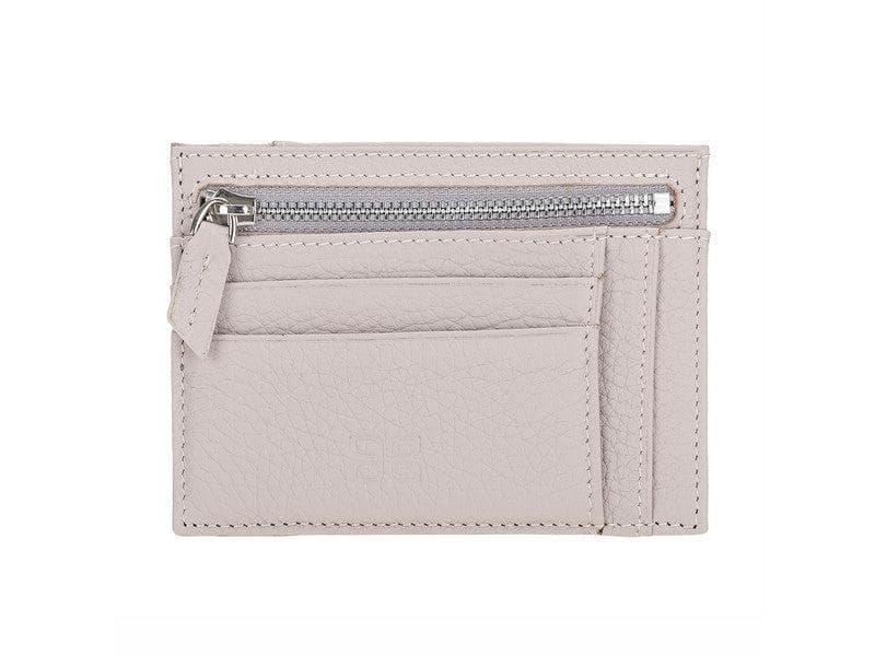 Zip Card Leather Holder