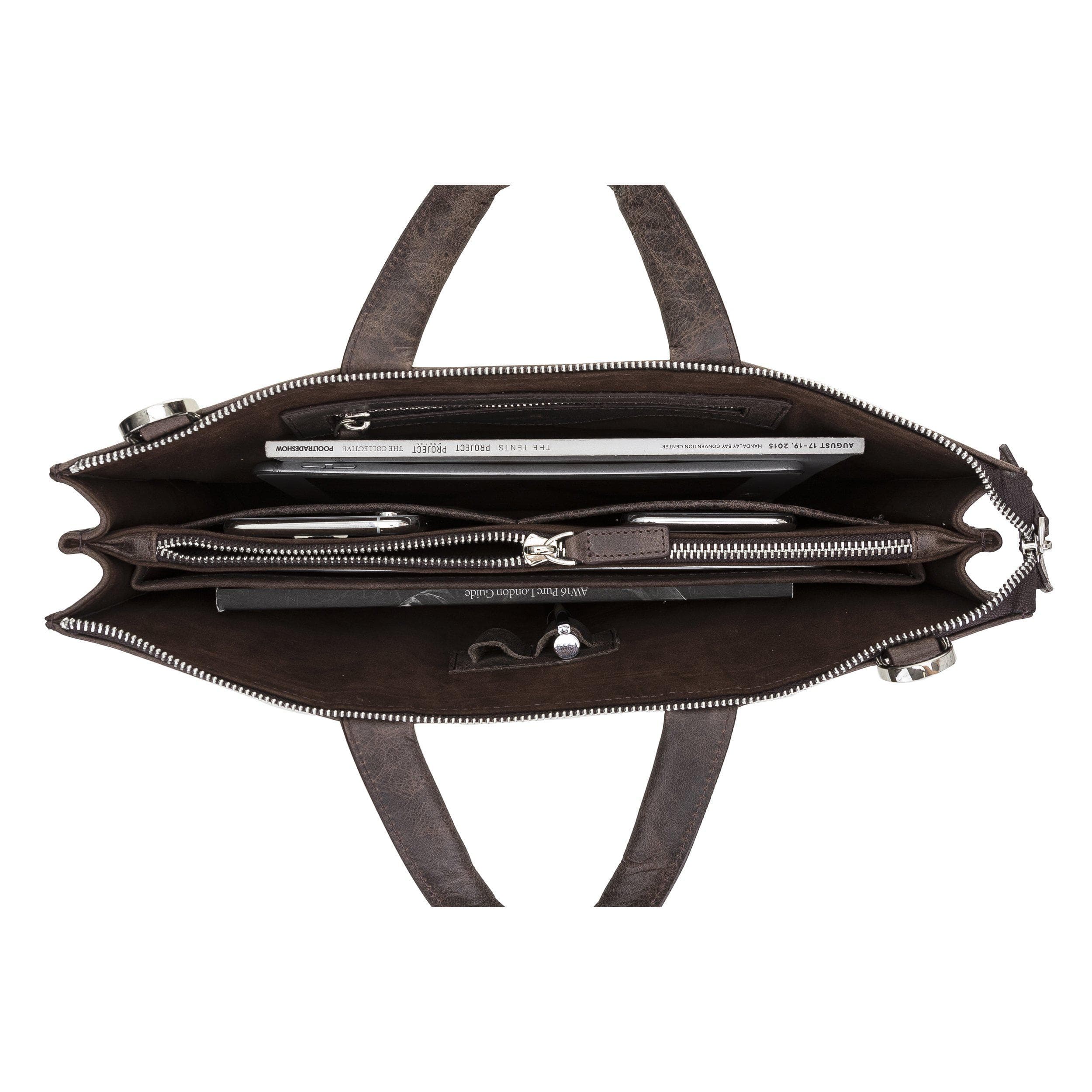 Canzo Leather Briefcase