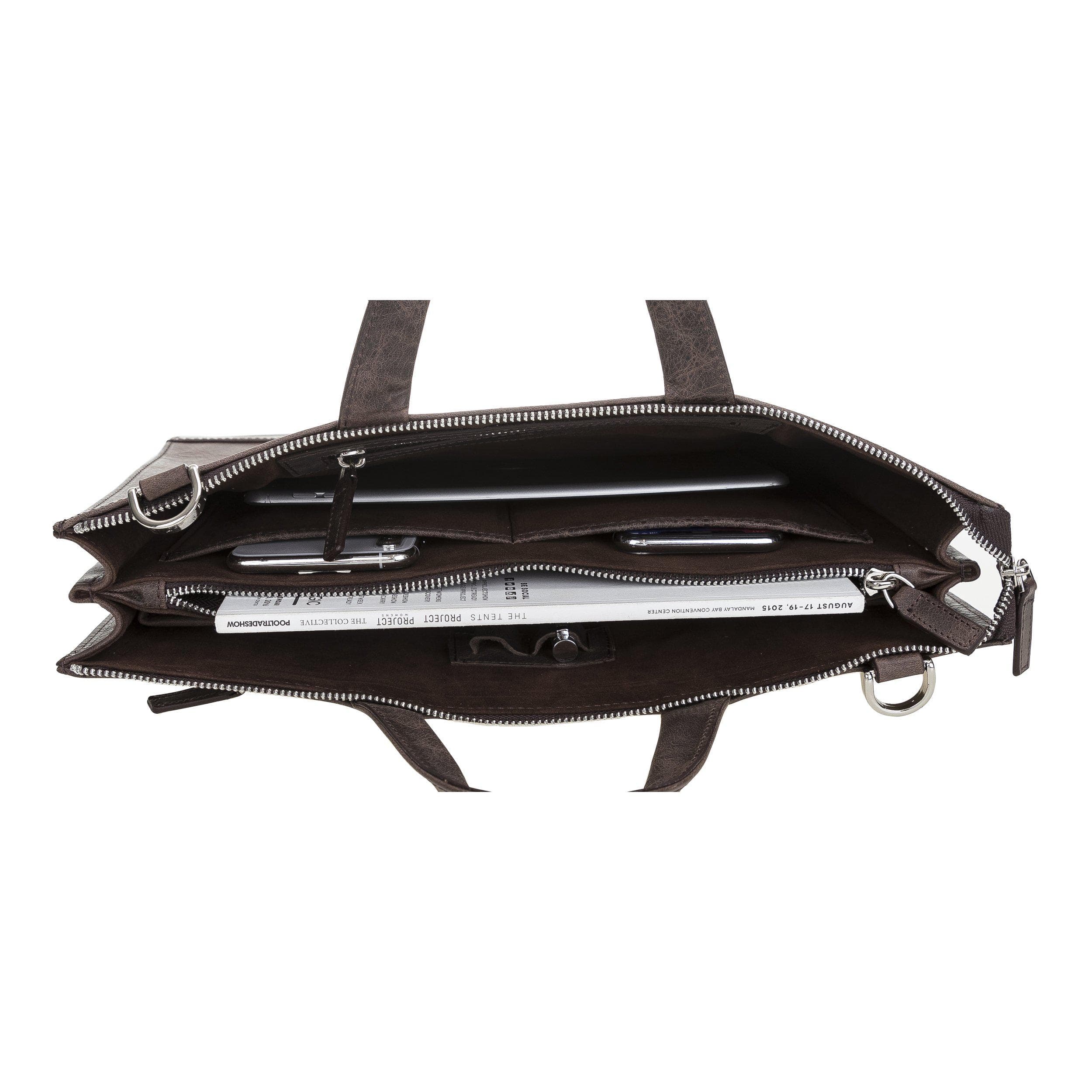 Canzo Leather Briefcase