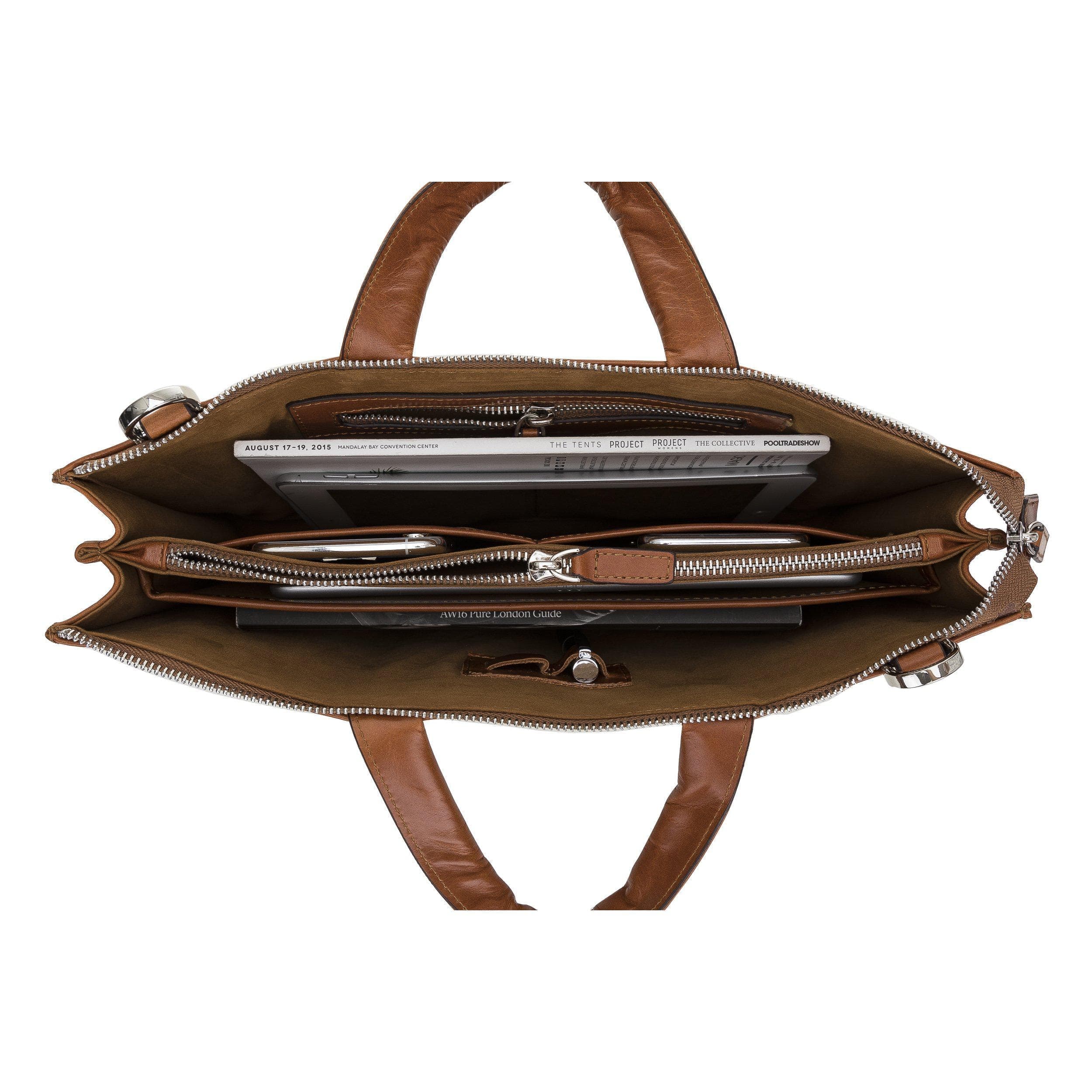 Canzo Leather Briefcase