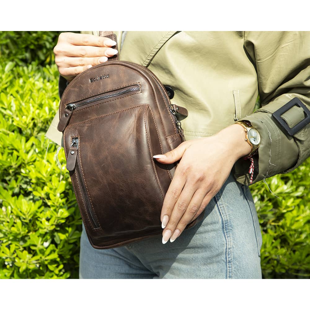 Celion Leather Crossbody Bag