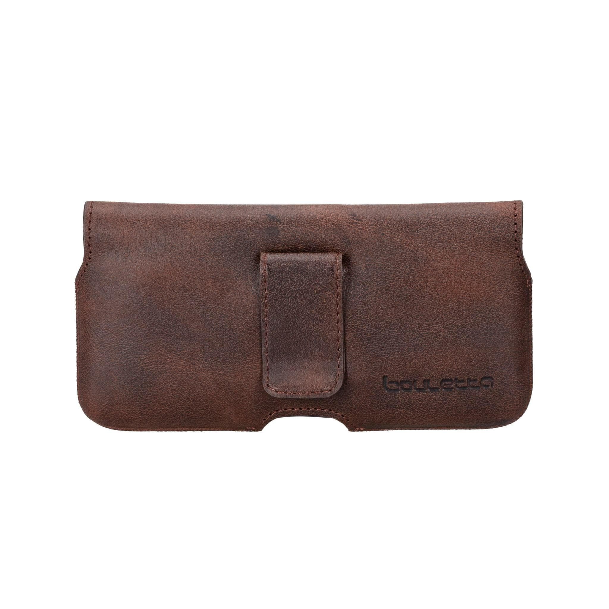 Aslant Belt Phone Leather Case