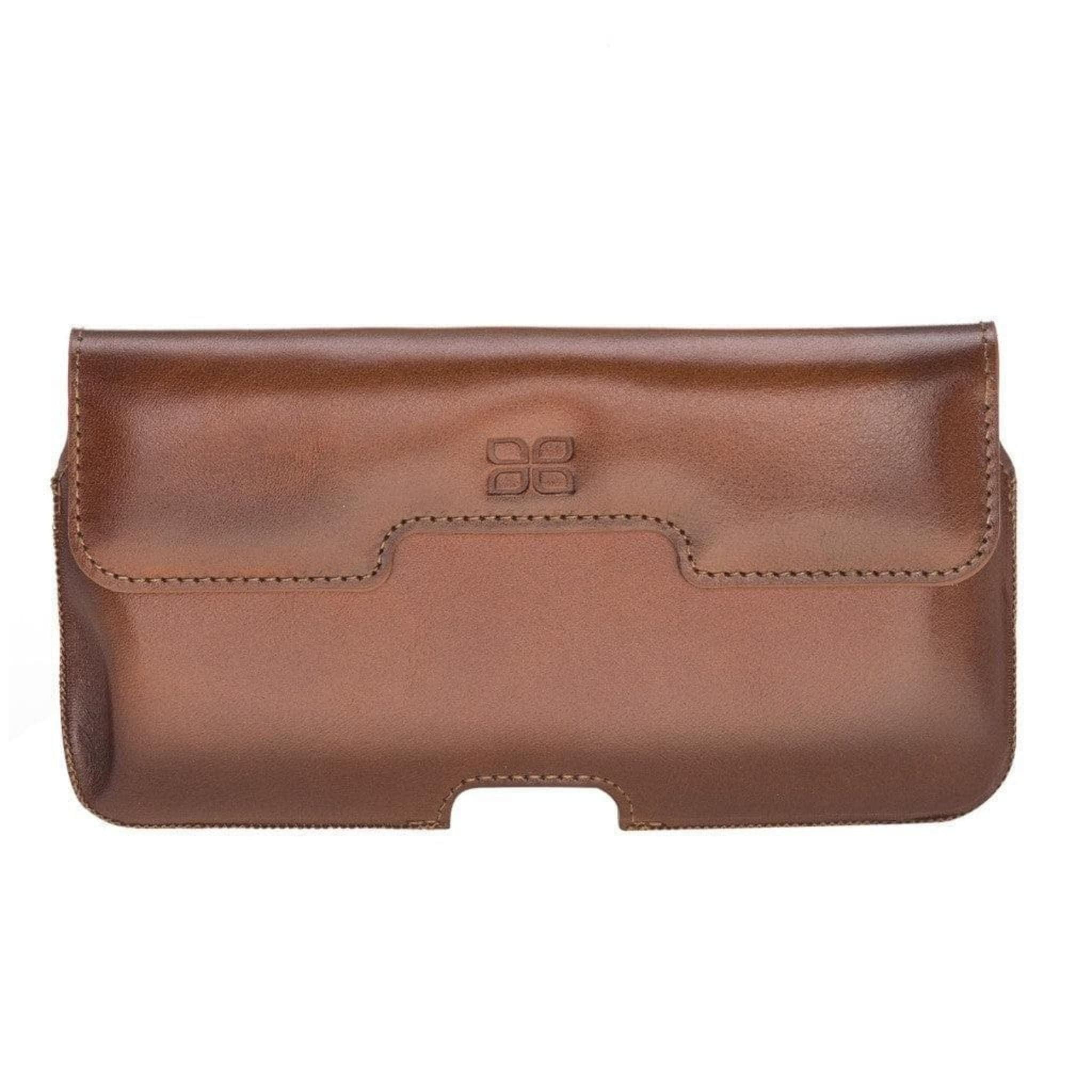 Aslant Belt Phone Leather Case