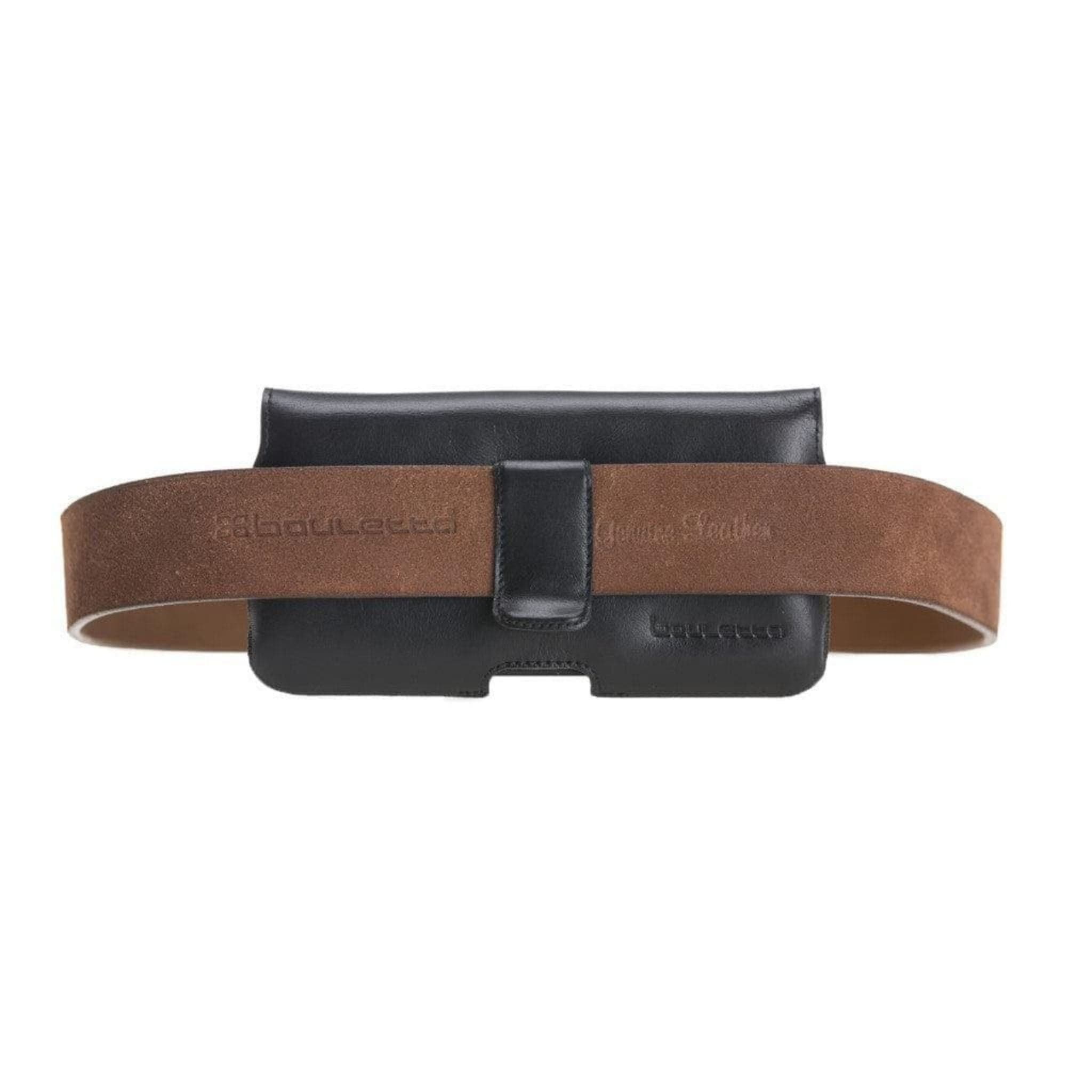 Aslant Belt Phone Leather Case