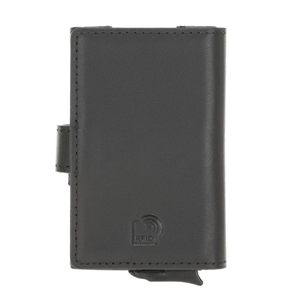 Carlov Leather Mechanical Card Holder