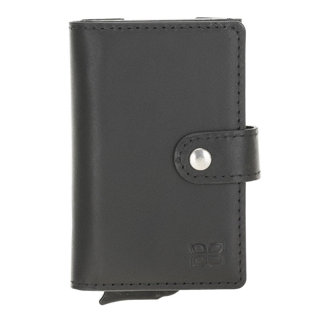 Carlov Leather Mechanical Card Holder