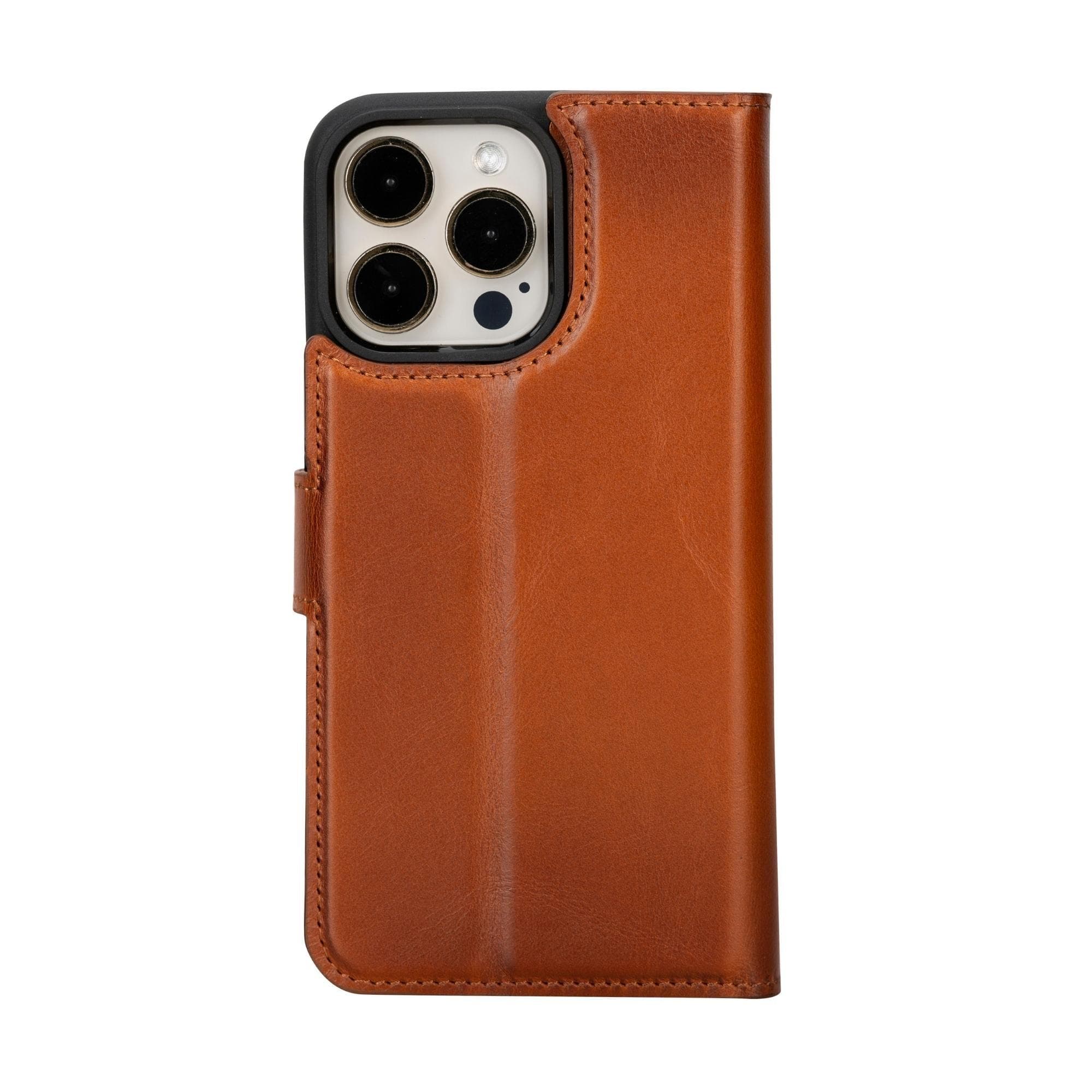 Magic iPhone 15 Pro Leather Detachable Wallet Case