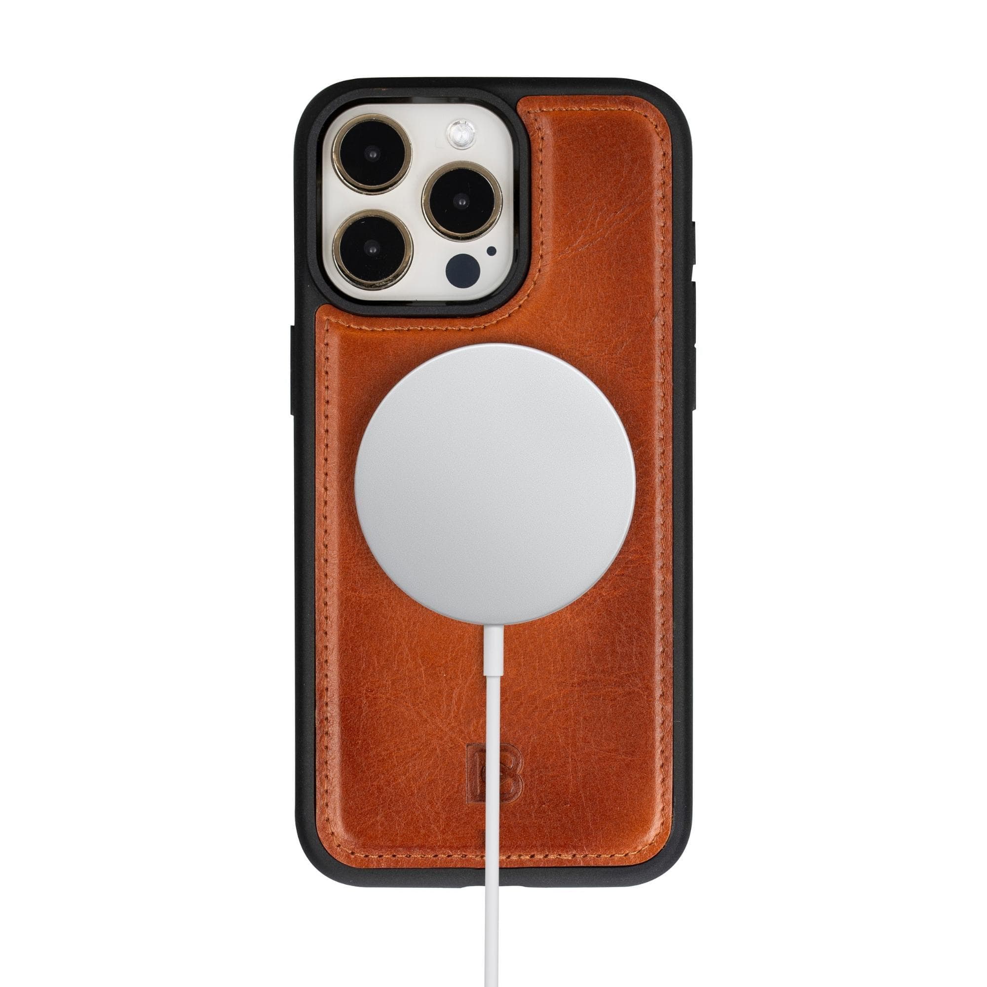 Magic iPhone 15 Pro Leather Detachable Wallet Case