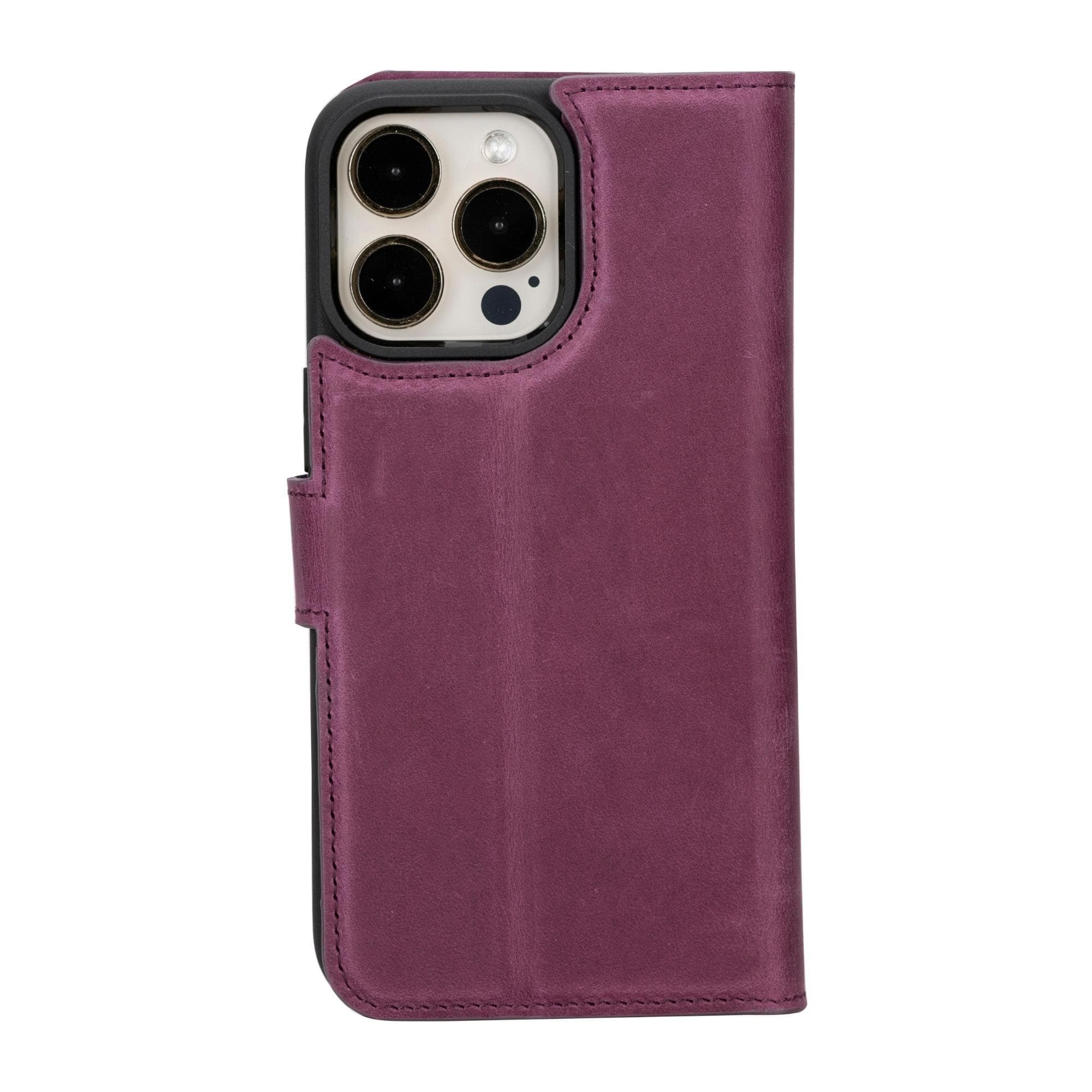 Magic iPhone 15 Pro Leather Detachable Wallet Case