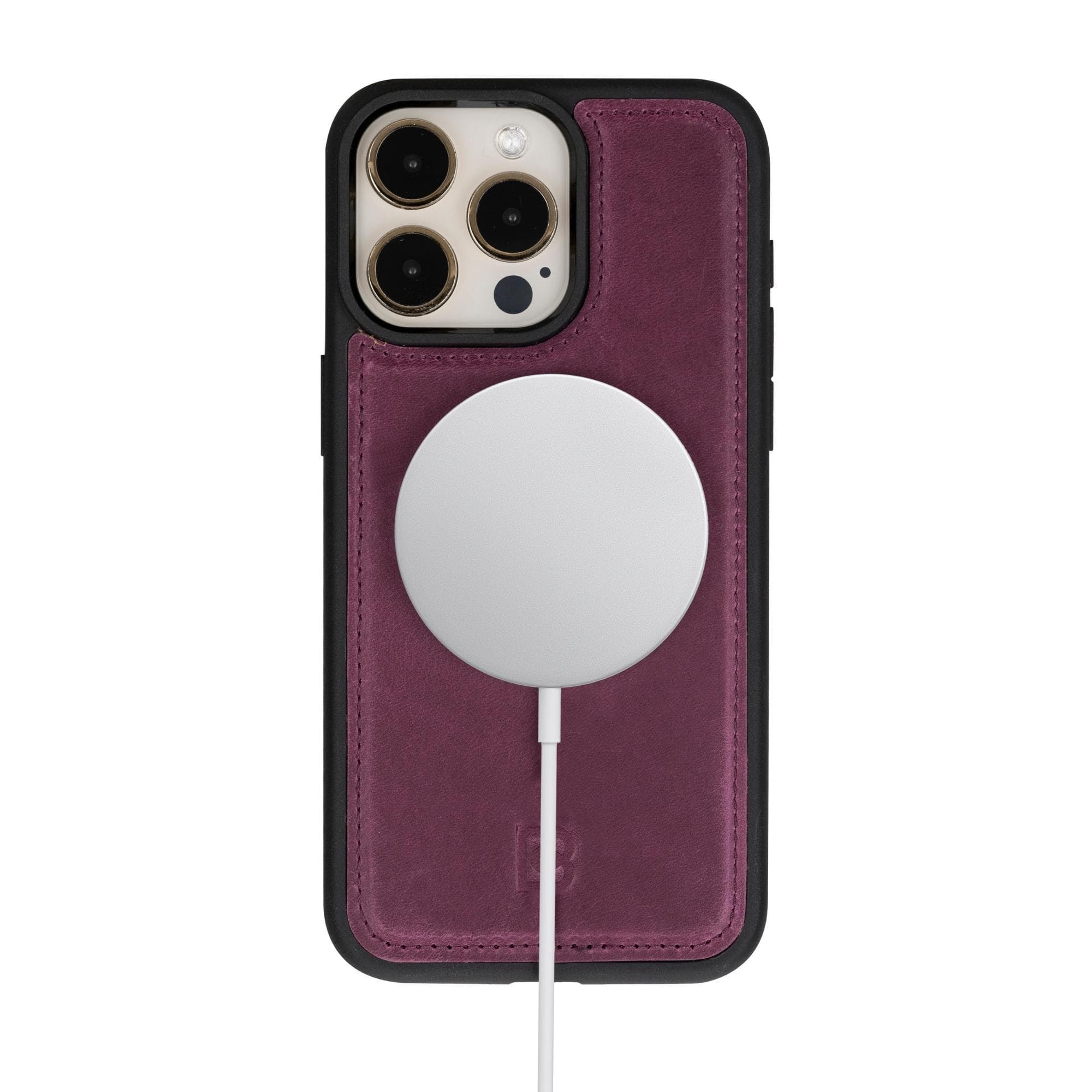 Magic iPhone 15 Pro Leather Detachable Wallet Case