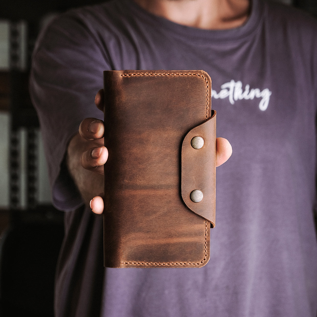 Leather Long Wallet - SIERA v2 - Trendy Designs