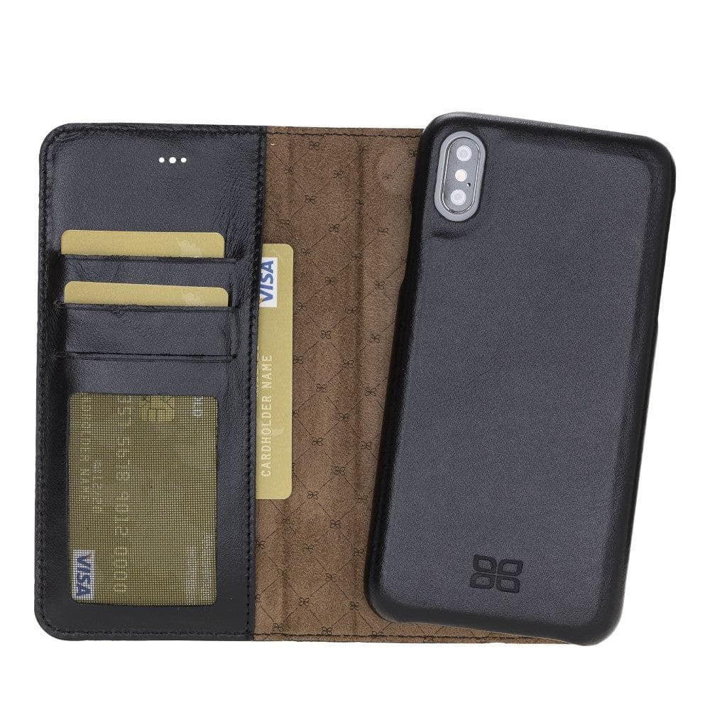 F360 Magic Leather iPhone XS / X Detachable Wallet Case