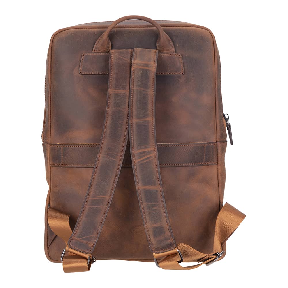 Hidden Castle Leather Laptop Backpacks