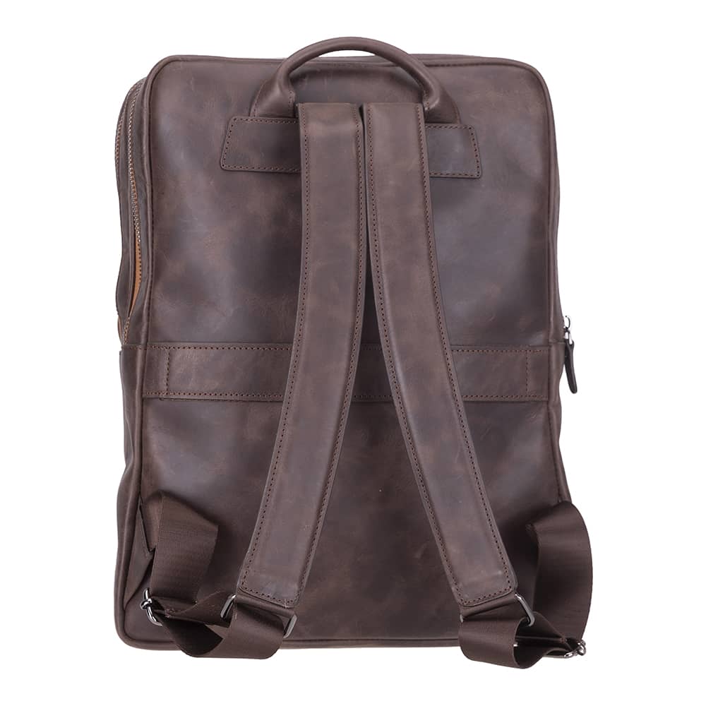 Hidden Castle Leather Laptop Backpacks