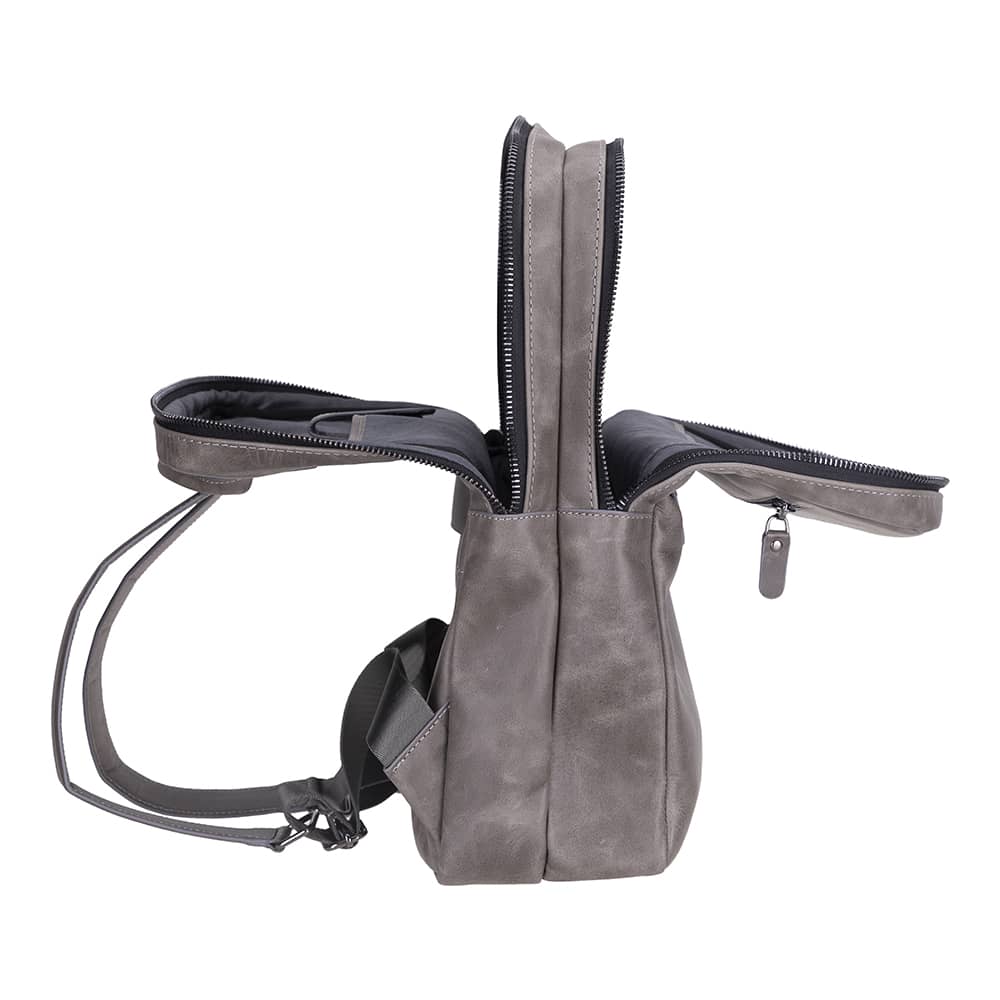 Hidden Castle Leather Laptop Backpacks