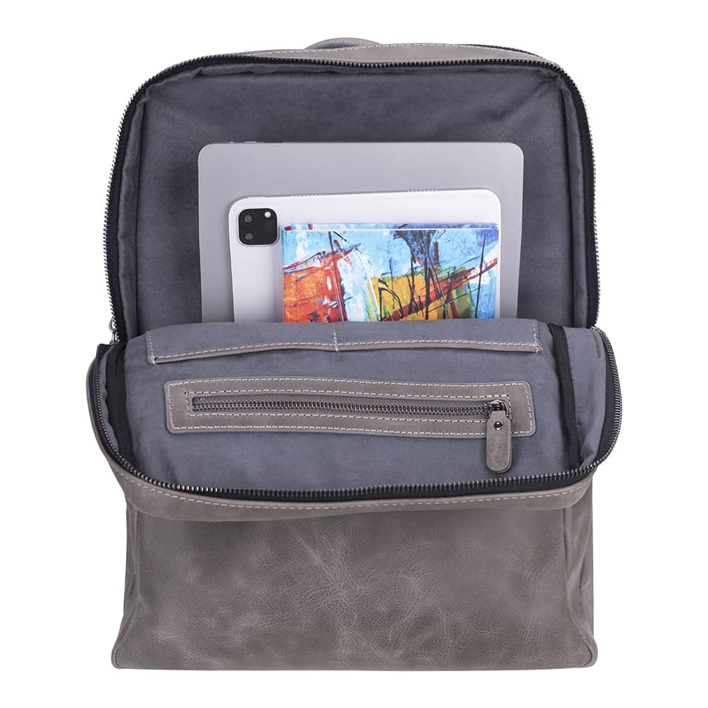 Hidden Castle Leather Laptop Backpacks