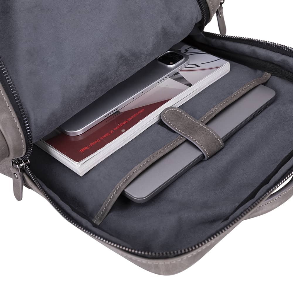 Hidden Castle Leather Laptop Backpacks