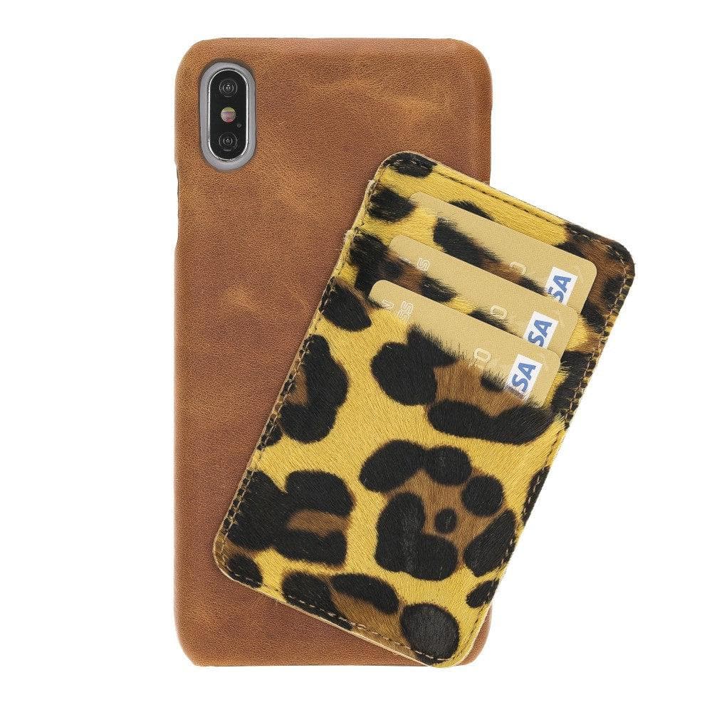Ultimate Jacket iPhone XS Max Leather Case with Detachable Card Holder