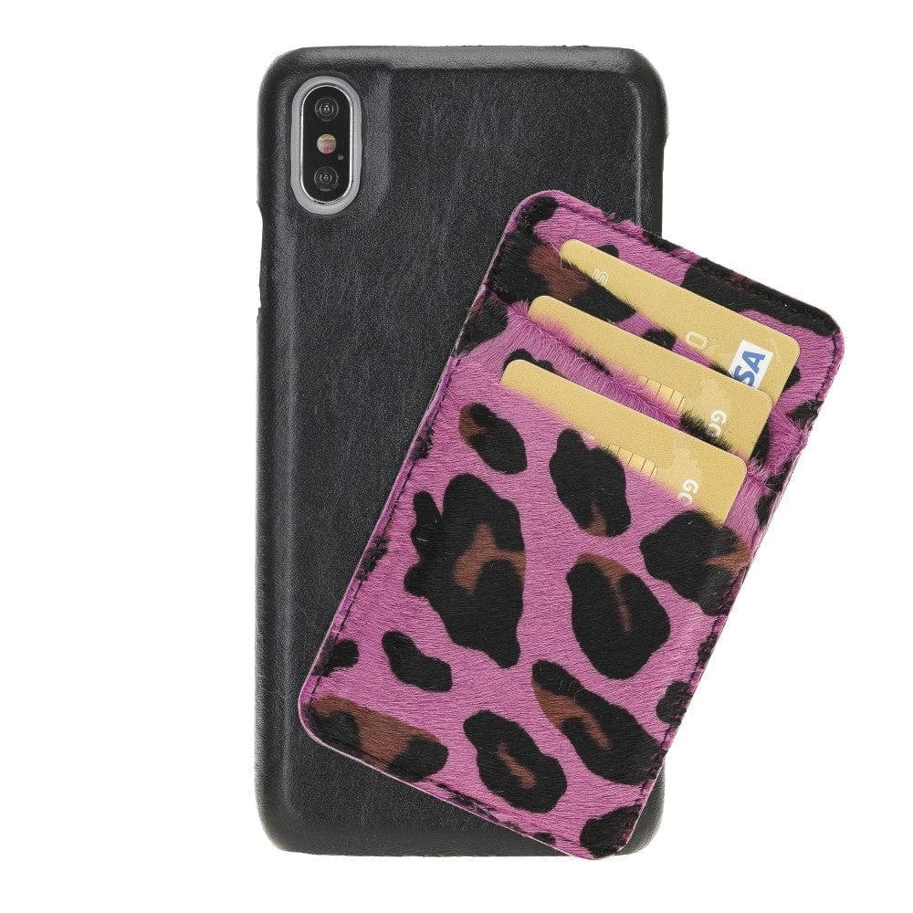 Ultimate Jacket iPhone XS Max Leather Case with Detachable Card Holder