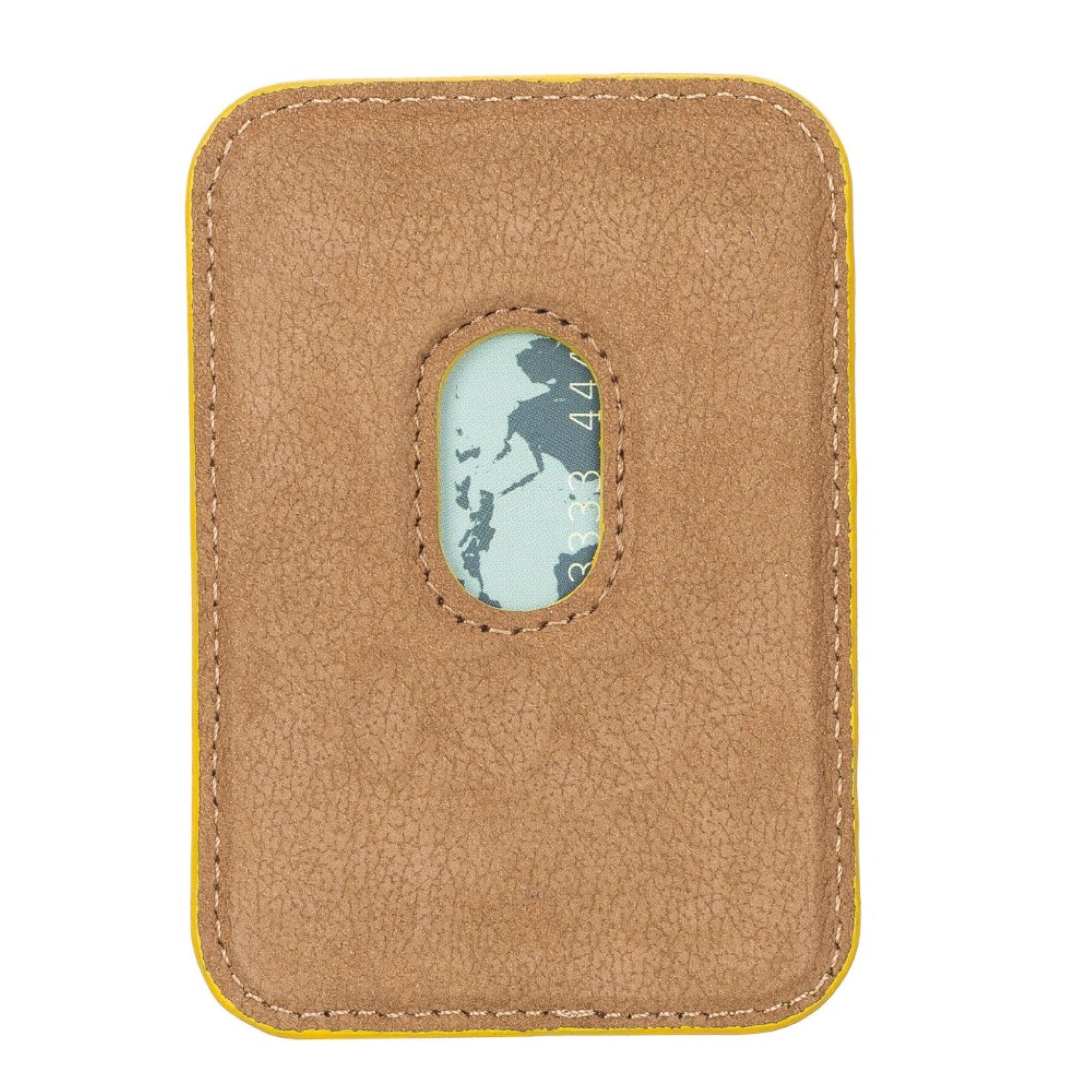 Maggy Magnetic Leather Card Holder