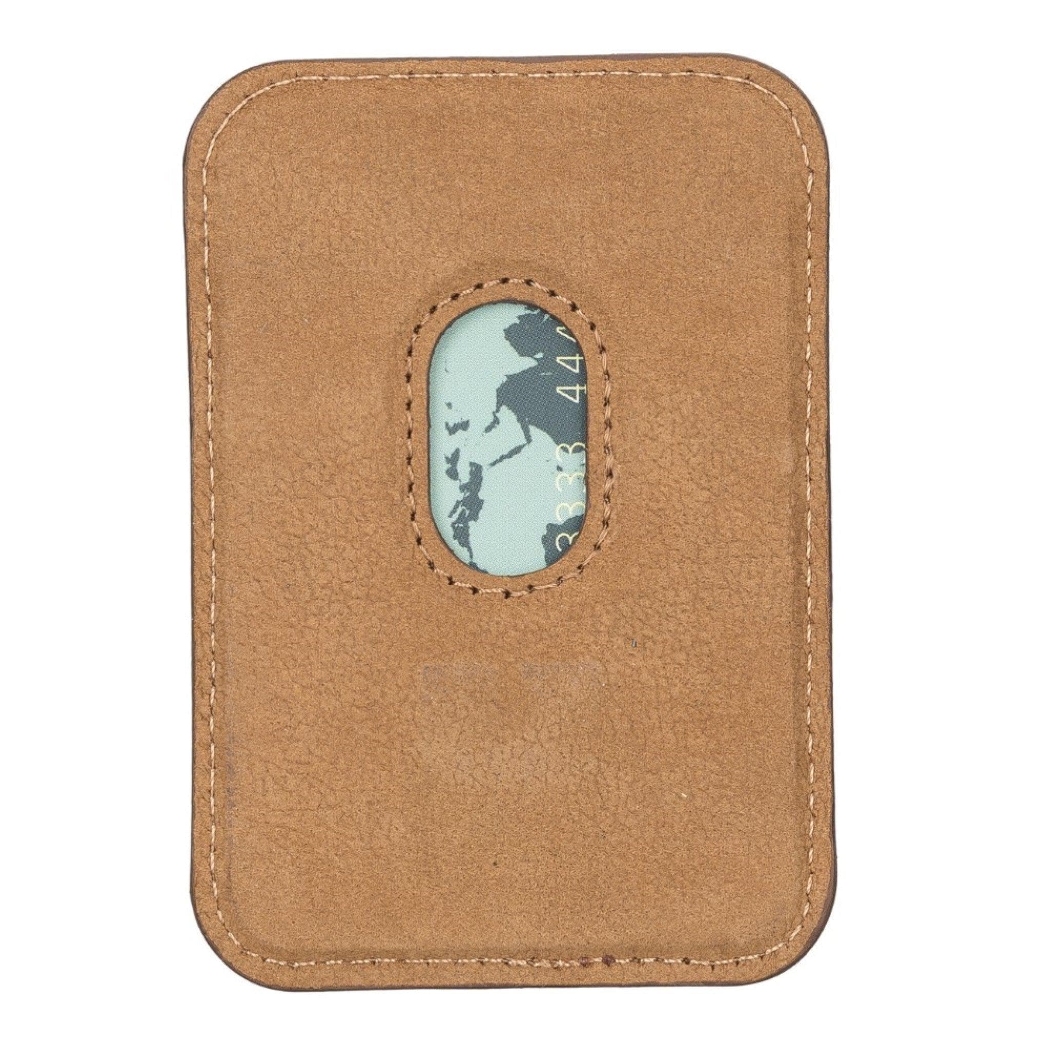 Maggy Magnetic Leather Card Holder