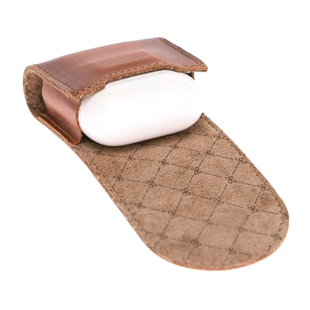 Mai Magnet Leather AirPods 1 and AirPods 2 Case with Hook