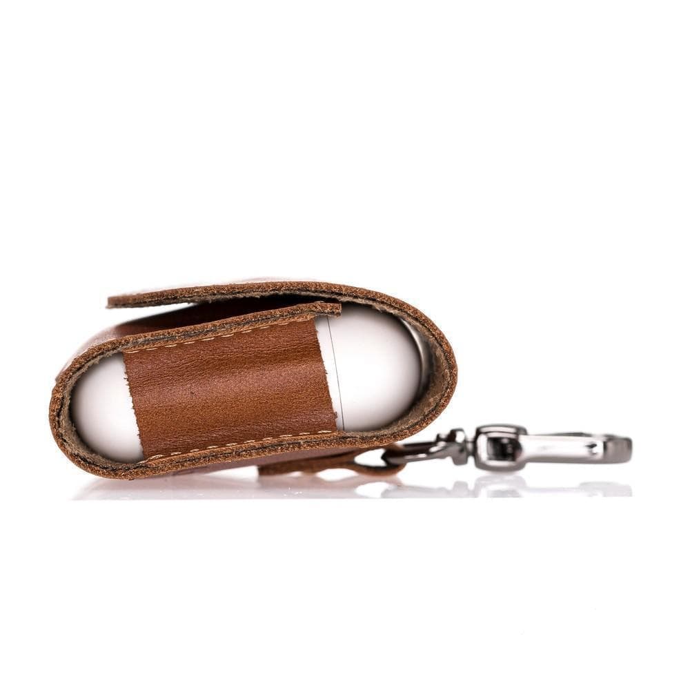 Mai Magnet Leather AirPods 1 and AirPods 2 Case with Hook